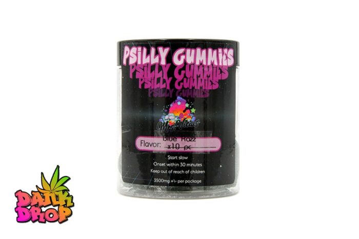 Mrs. Vicius - Psilly Blue Razz Gummies (3500MG)