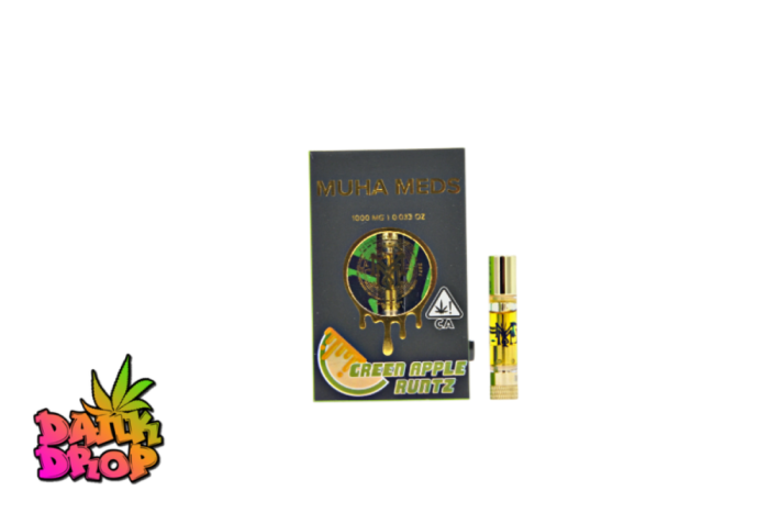 MUHA MEDS - Green Apple Runtz Vape Cart (1000MG)