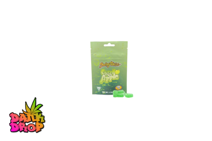 Shatter House - 100MG 4PC Gummies - Green Apple