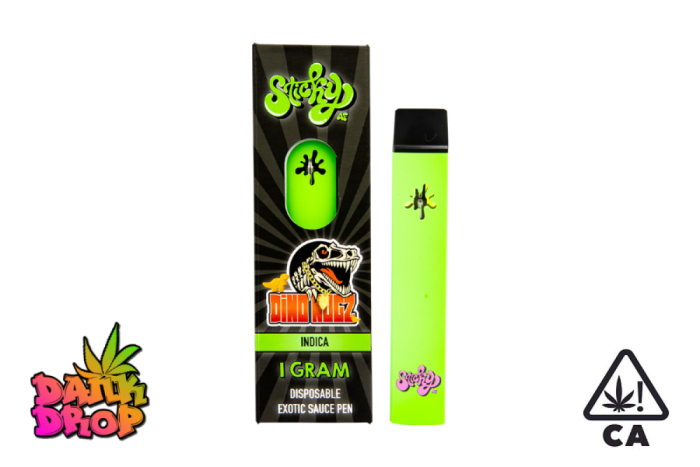 Sticky AF - 1G Exotic Vape Cart - Dino Nugz