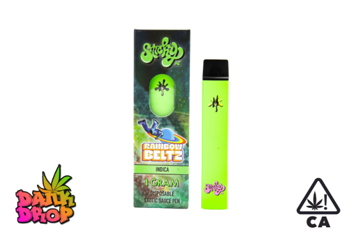 Sticky AF - 1G Exotic Vape Cart - Rainbow Beltz