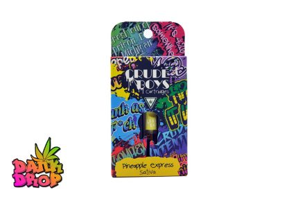 Crude Boys - 1G 510 Thread Vape Cart - Pineapple Express