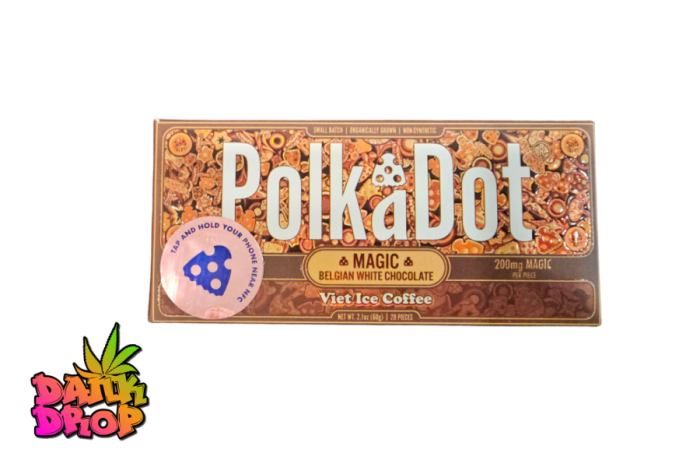 PolkaDot - Magic Belgian Chocolate Bar - Viet Ice Coffee (4000MG)